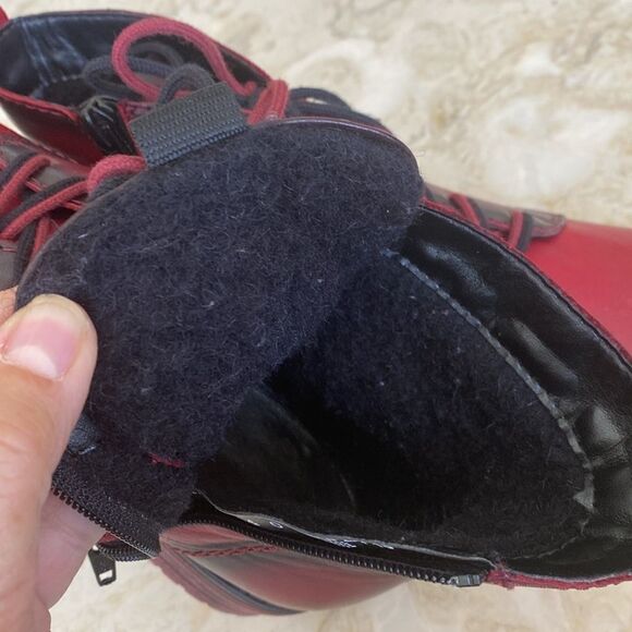 Remonte Double Laces Leather Ankle Boots - Picture 11 of 13